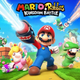 A leaked image of Mario + Rabbids Kingdom Battle, which shows iconic Nintendo characters such as Mario and Princess Peach using what appear to be laser guns while the Rabbids characters dress up like Luigi, Peach and Yoshi. Image via Comicbook.com.